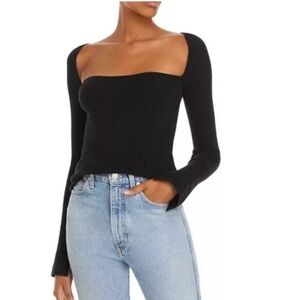 Eleven Six Black Elle Sweater